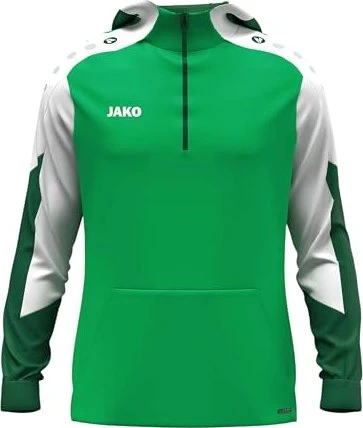 Jako Zip Dynamic Hoodie green/white/dark green