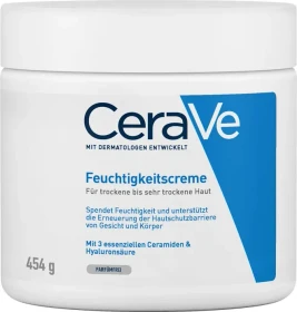 CeraVe Feuchtigkeitscreme mit Pumpspender trockene bis sehr trockene Haut, 454g