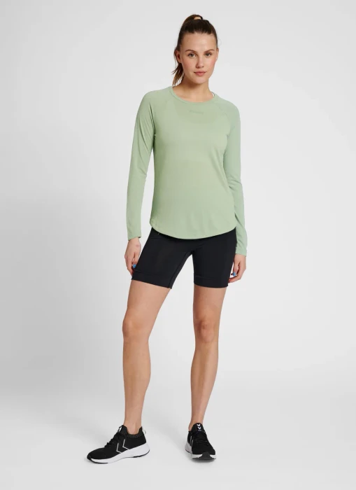 hummel MT Vanja Funktionsshirt langarm lily pad (Damen)