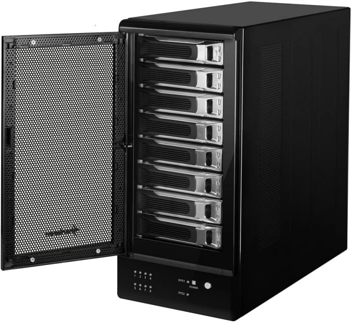 Sharkoon 8-Bay RAID-Station, USB-B 3.0/eSATA