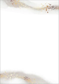 Sigel Motiv Aquarell beige/gold Kunstdruckpapier weiß, A4, 90g/m², 100 Blatt