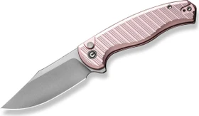 Civivi Stormhowl Taschenmesser milled light pink aluminium/satin finished nitro