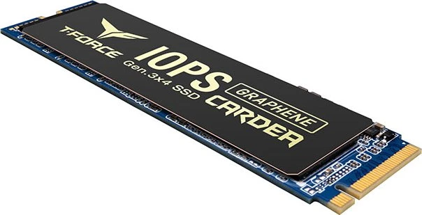 TeamGroup T-Force Cardea IOPS 1TB, M.2 2280 / M-Key / PCIe 3.0 x4, Kühlkörper
