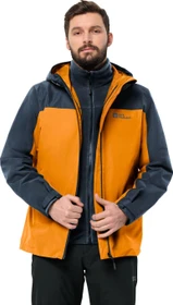 Jack Wolfskin Taubenberg 3in1 Funktionsjacke safflower (Herren)