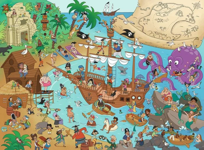 Ravensburger Puzzle Die Piratenbucht