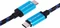 Ultra HDTV USB 3.1 Kabel blau/schwarz, USB-C 3.1 [Stecker] auf USB-C 3.1 [Stecker], 1m Vorschaubild