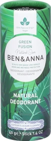 Ben & Anna Green Fusion Papertube Deodorant Stick, 40g