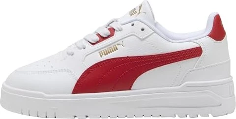 Puma Shuffle Downtown Lo puma white/candy apple/puma gold (Junior)