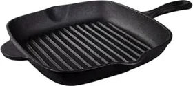 Tramontina Black Gusseisen Grillpfanne eckig 27x27cm