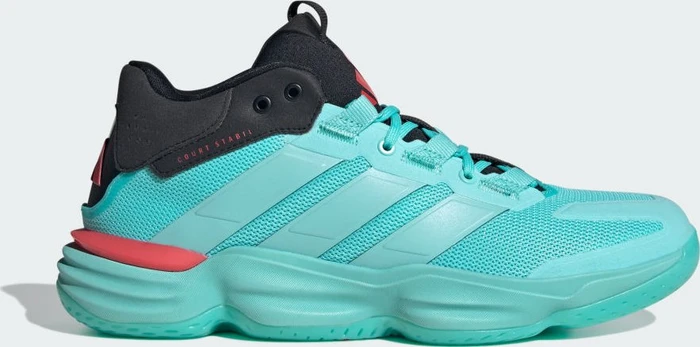 adidas Court Stabil flash aqua/semi lucid red (Herren)