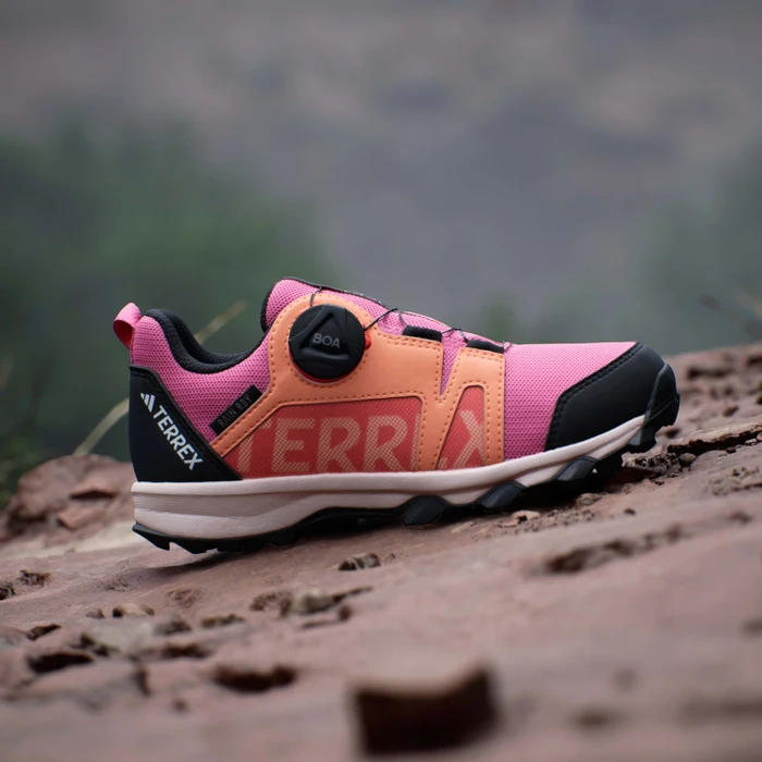 adidas Terrex Agravic BOA Rain.RDY pink fusion/putty mauve/core black (Junior)
