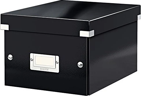Leitz Click & Store WOW Aufbewahrungsbox klein, schwarz