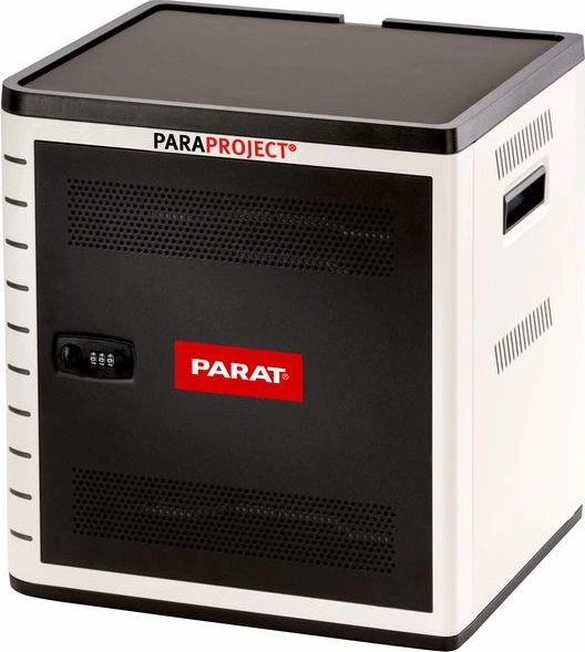 Parat Paraproject Cube U10 Mobiler Ladeschrank, für Tablets, 10 Geräte bis 11.9"