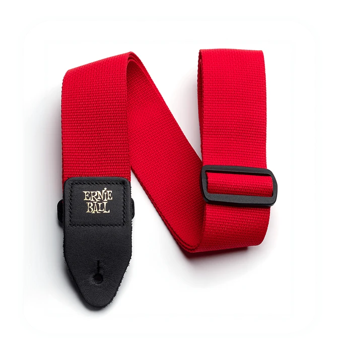 Ernie Ball Polypro Guitar Strap Red