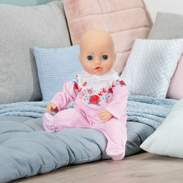 Zapf creation BABY Annabell Mode - Strampler rosa Blumen 43cm