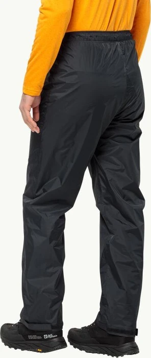 Jack Wolfskin Rainy Day Hose lang schwarz