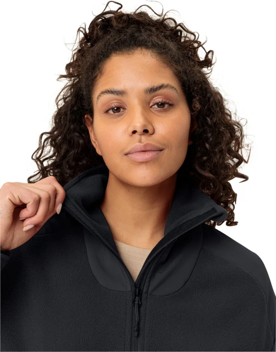 Vaude Mineo Fleece II Jacke schwarz (Damen)