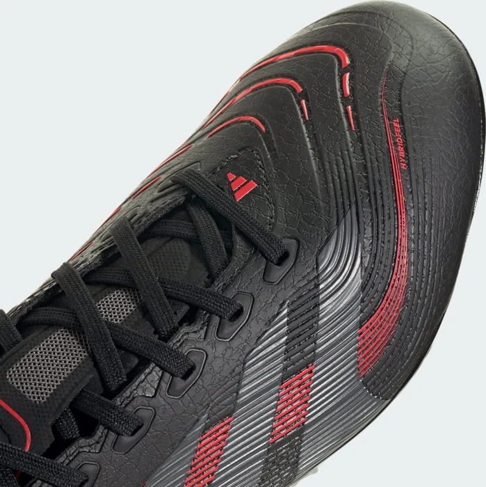 adidas Predator League FG/MG core black/grey four/lucid red (Herren)