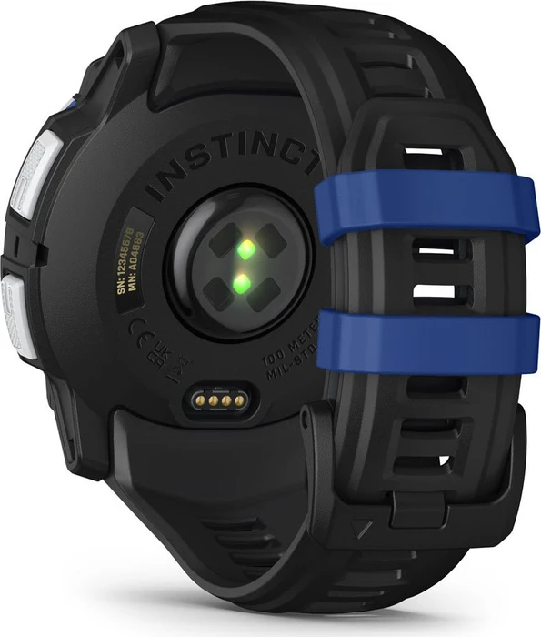 Garmin Instinct 3 Solar 50mm whitestone/black-bolt blue