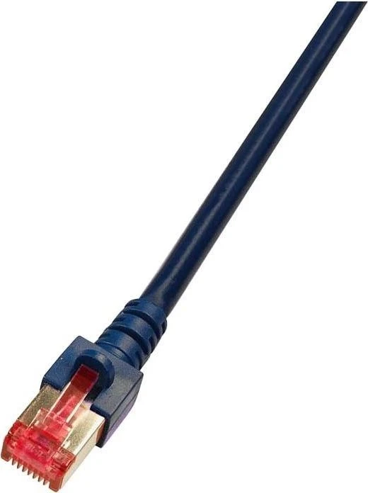 EFB Elektronik EFB-Elektronik ECOLAN Patch-Kabel RJ-45 M bis M 20 m Paare in Metallfolie PiMf CAT 6 halogenfrei Schwarz (K5515.20) Image