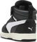 Puma Rebound V6 Mid puma black/puma white/dusky gray (Junior) Vorschaubild