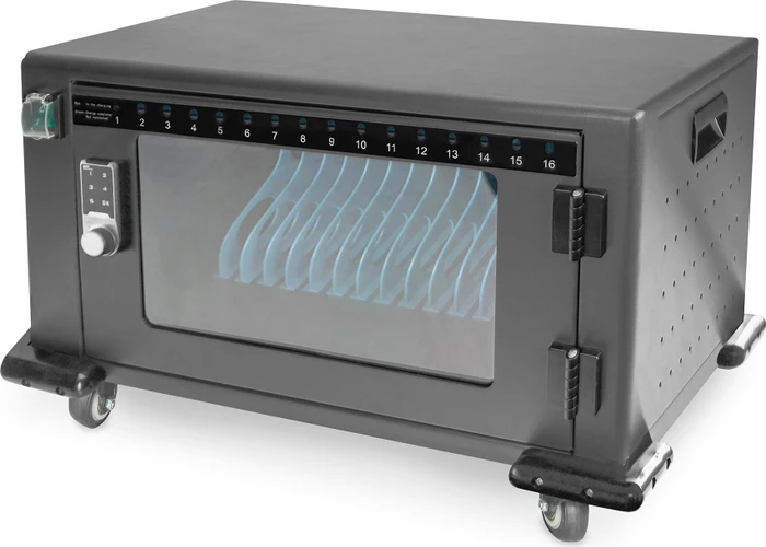 Digitus Mobiler Ladeschrank, für Tablets, 13 Geräte bis 13"