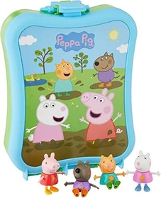 Hasbro Peppa Wutz - Mitnehm-Box Peppa und ihre Freunde