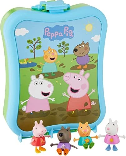 Hasbro Peppa Wutz - Mitnehm-Box Peppa und ihre Freunde