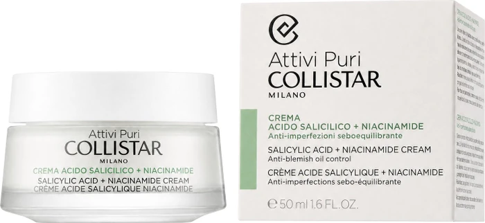 Collistar Attivi Puri Salicylsäure + Niacinamid Creme, 50ml