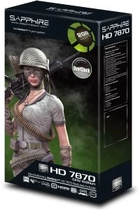 Sapphire Radeon HD 7870 GHz Edition OC, 2GB GDDR5, DVI, HDMI, 2x mDP, lite retail