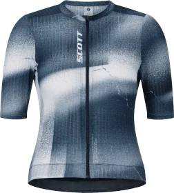 Scott Pro SL Trikot kurzarm dark blue/white (Damen)