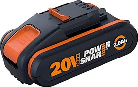 Worx 20V PowerShare Werkzeug-Akku 20V, 2.0Ah, Li-Ionen [2.0Ah] [40Wh]