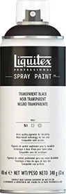 Liquitex Professional Spray Paint transparent black, 400ml