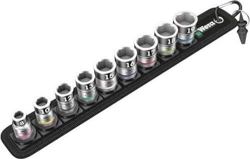 Wera Belt B 1 Zyklop Steckschlüsselsatz, 9-tlg.