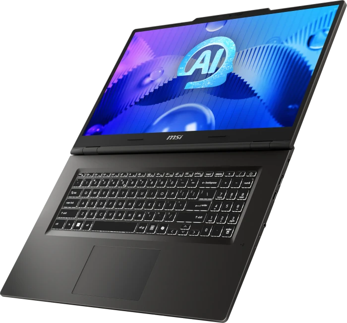 MSI Venture 17 AI A1MG-011, Solid Gray, Core Ultra 5 125H, 16GB RAM, 512GB SSD, DE