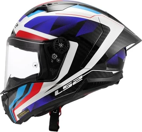 LS2 FF805 Thunder GP Aero Raute schwarz/weiß/blau/rot