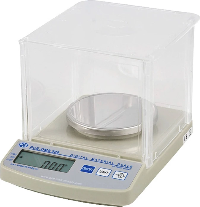 PCE Instruments PCE-DMS 200, Plattformwaage, 200g, 0.01g
