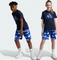 adidas Train Essentials Seasonal Print Shorts blue spark (Junior) Vorschaubild
