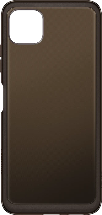 Samsung Soft Clear Cover für Galaxy A22 5G schwarz