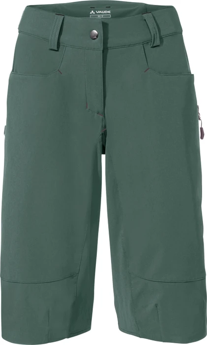 Vaude Moab Shorts IV Fahrradhose kurz dusty forest (Damen)