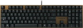 Cherry KC 200 MX, braun/schwarz, MX2A SILENT RED, USB, EU (G80-3950LHBEU-2)