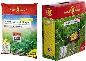Wolf-Garten LE-450 120-Tage Rasendünger Premium, 2kg
