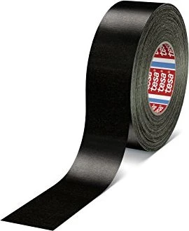 tesa tesaband 4651 Premium schwarz, Gewebeband, 15mm/50m, 1 Stück
