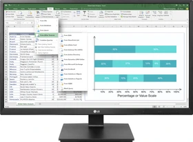 LG 27BK550Y-B, 27"
