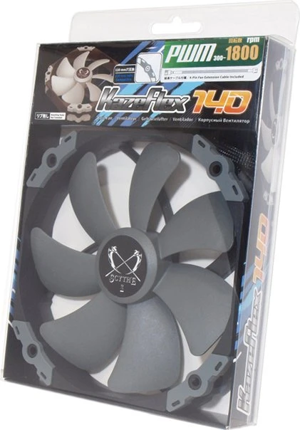 Scythe Kaze Flex 140 Round PWM 1800rpm, 140mm