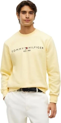 Tommy Hilfiger Rundhals mit Logo Stickerei Sweatshirt (Herren)