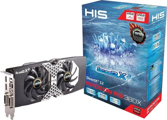 HIS Radeon R9 380X IceQ X² Turbo, 4GB GDDR5, 2x DVI, HDMI, DP