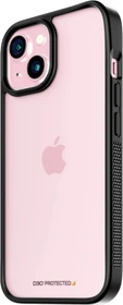 PanzerGlass Clear Case D3O Black Edition für Apple iPhone 15 transparent/schwarz