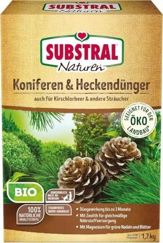Evergreen Garden Care Substral Celaflor Koniferen- & Heckendünger, 1.7kg