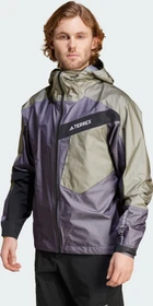 adidas Terrex Techrock Light Gore-Tex Active Funktionsjacke aurora black/olive strata (Herren)
